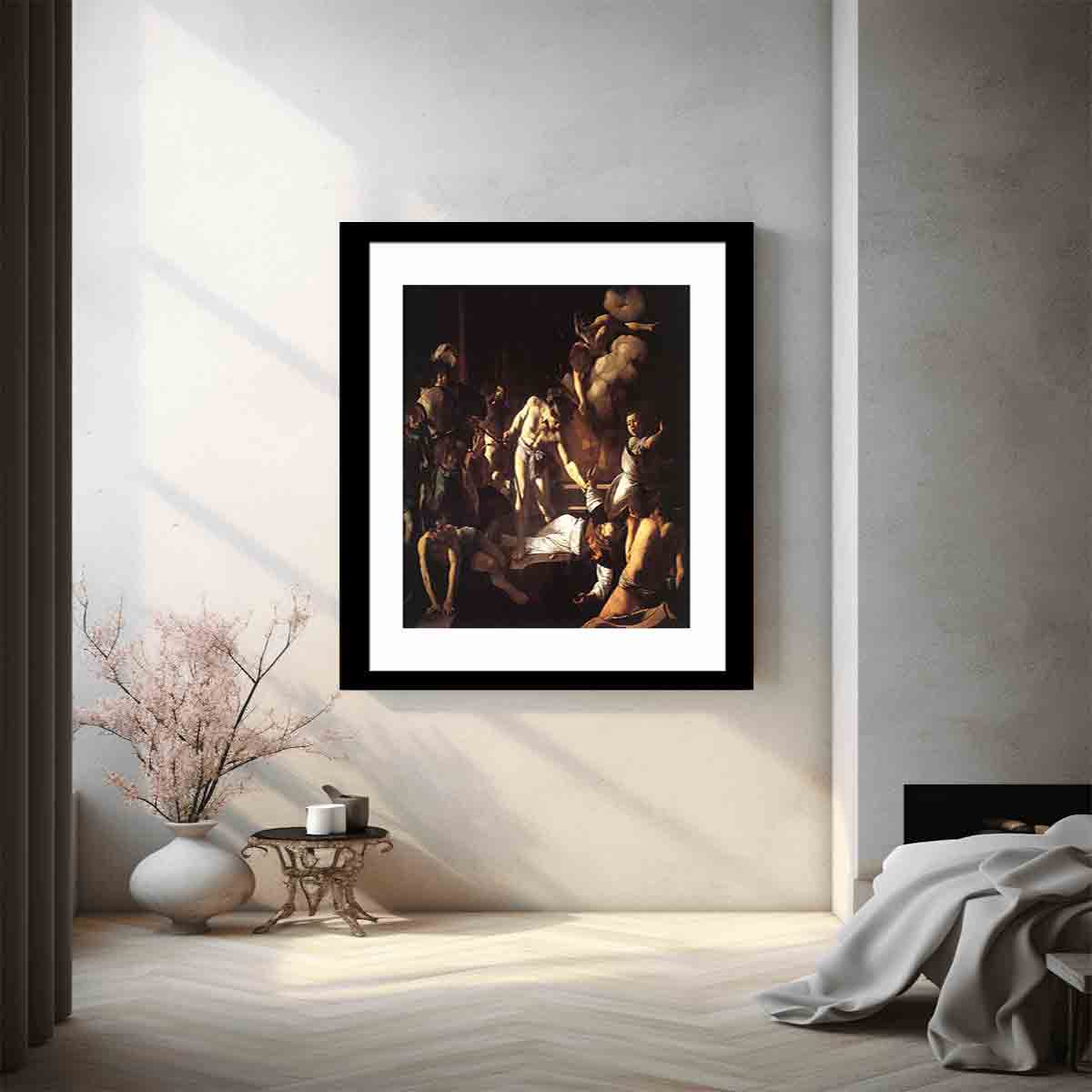 The Martyrdom of St Matthew By Caravaggio