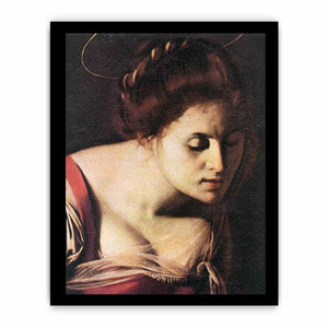 Madonna Palafrenieri (detail) By Caravaggio