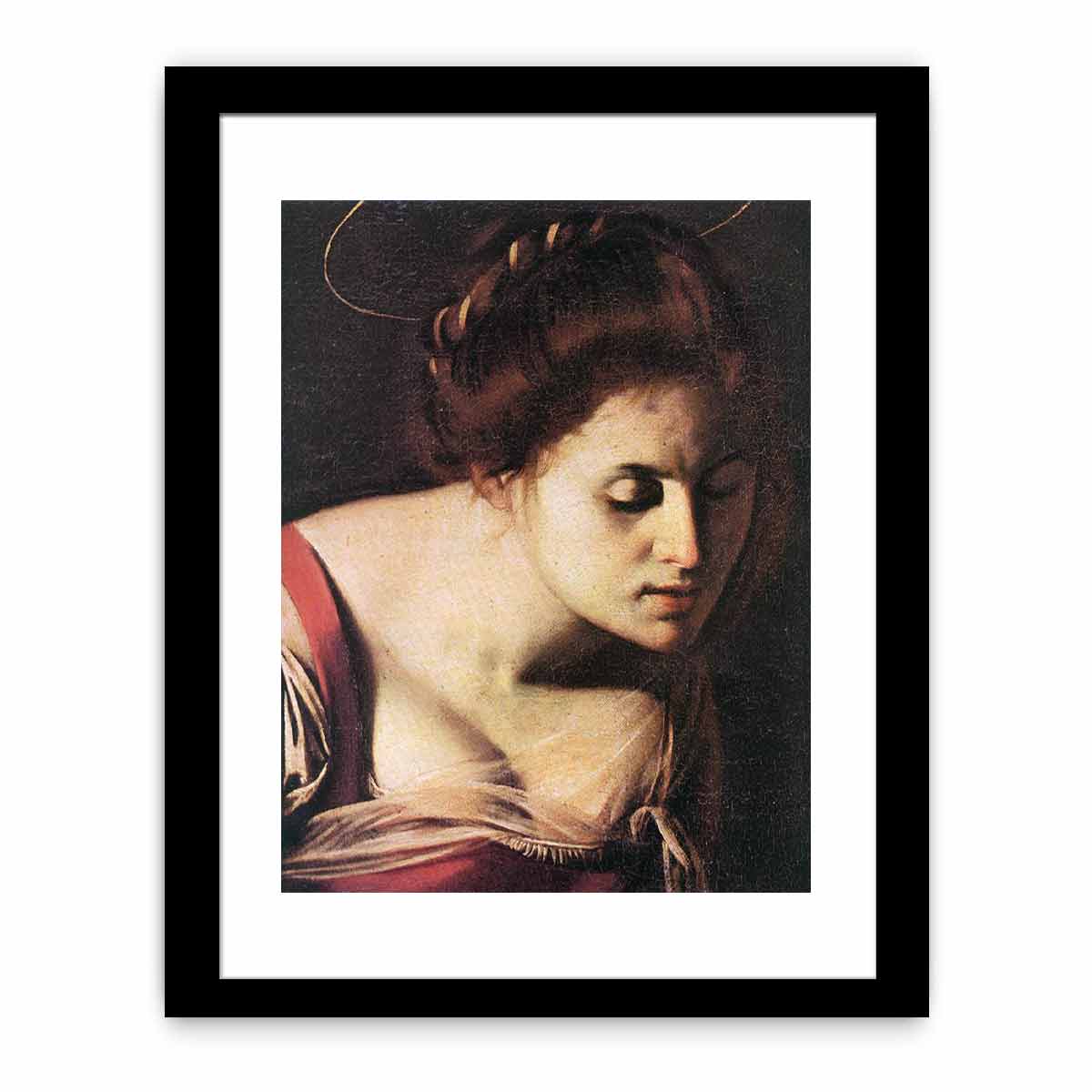 Madonna Palafrenieri (detail) By Caravaggio