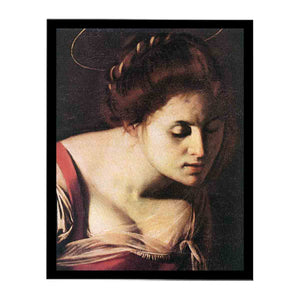 Madonna Palafrenieri (detail) By Caravaggio