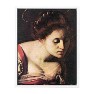 Madonna Palafrenieri (detail) By Caravaggio