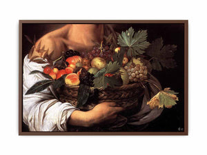 Boy with a Basket of Fruit (detail) By Caravaggio