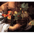 Boy with a Basket of Fruit (detail) c. 1593