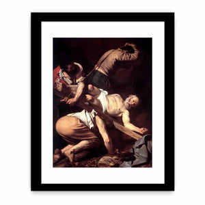 The Crucifixion of St. Peter, 1600-01 By Caravaggio