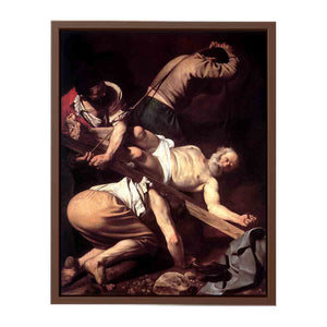 The Crucifixion of St. Peter, 1600-01 By Caravaggio