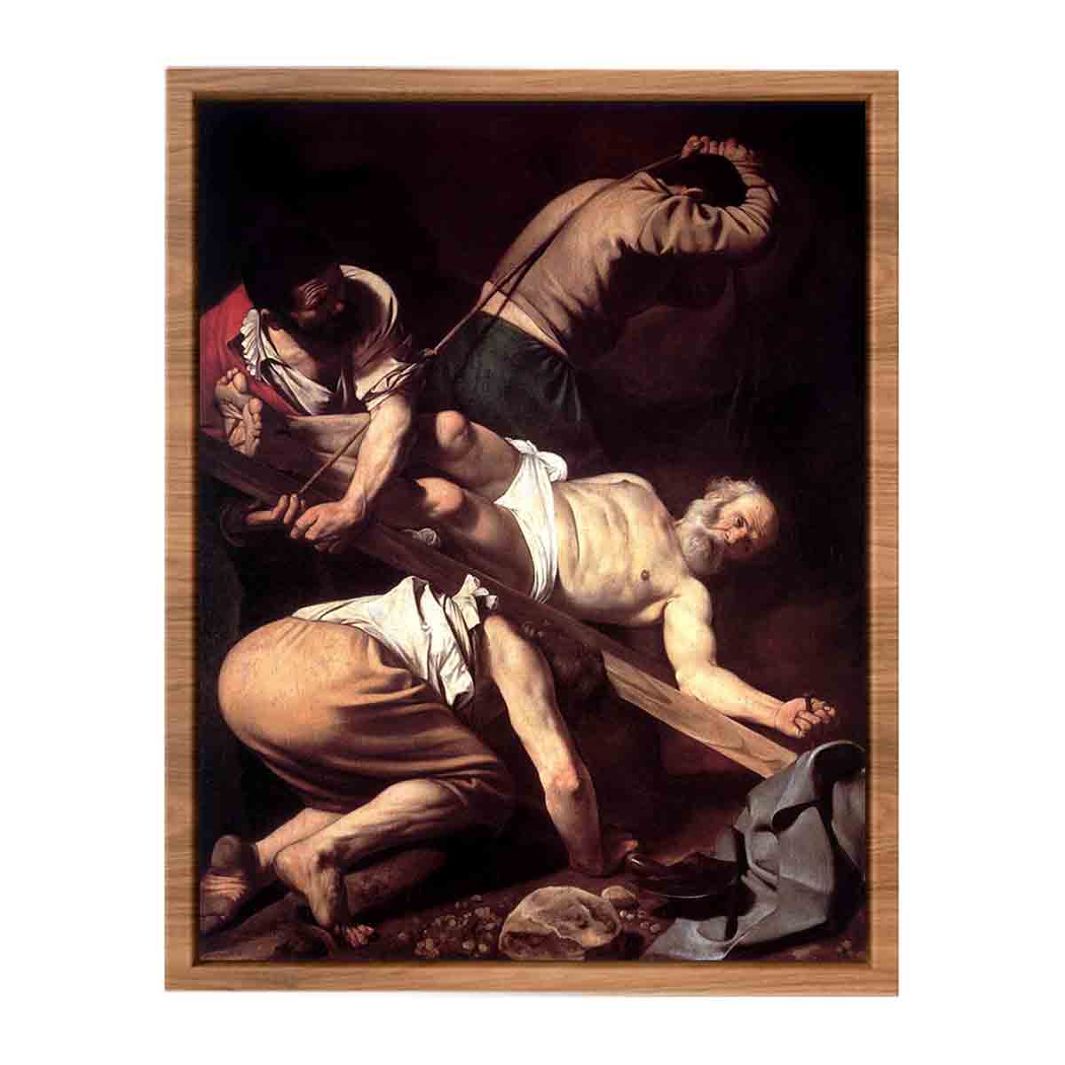 The Crucifixion of St. Peter, 1600-01 By Caravaggio