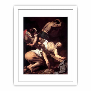 The Crucifixion of St. Peter, 1600-01 By Caravaggio