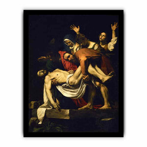 The Entombment of Christ Edit this at Wikidata By Caravaggio