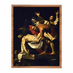 The Entombment of Christ Edit this at Wikidata By Caravaggio