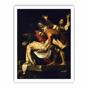 The Entombment of Christ Edit this at Wikidata By Caravaggio