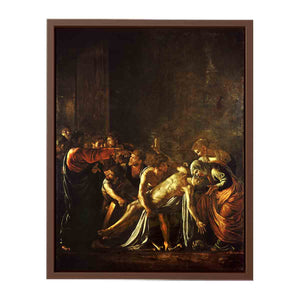 The Raising of Lazarus By Caravaggio