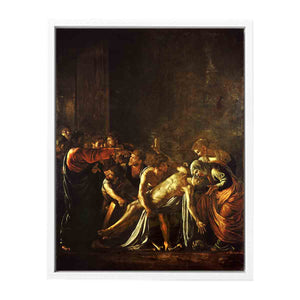 The Raising of Lazarus By Caravaggio