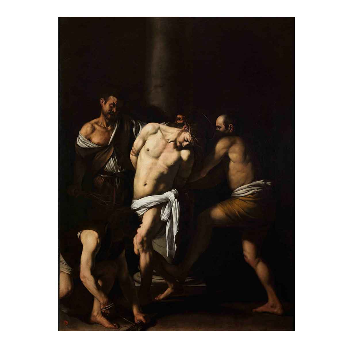 The Flagellation of Christ By Caravaggio