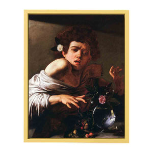 Boy Bitten by a Lizard By Caravaggio