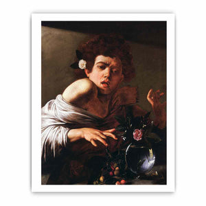 Boy Bitten by a Lizard By Caravaggio