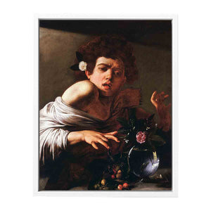 Boy Bitten by a Lizard By Caravaggio