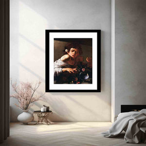 Boy Bitten by a Lizard By Caravaggio