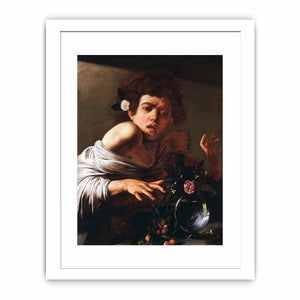 Boy Bitten by a Lizard By Caravaggio