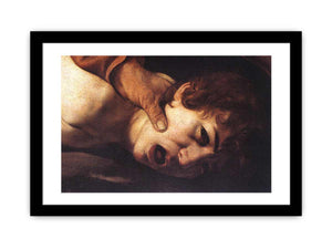 The Sacrifice of Isaac (detail) By Caravaggio