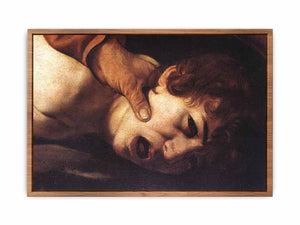 The Sacrifice of Isaac (detail) By Caravaggio