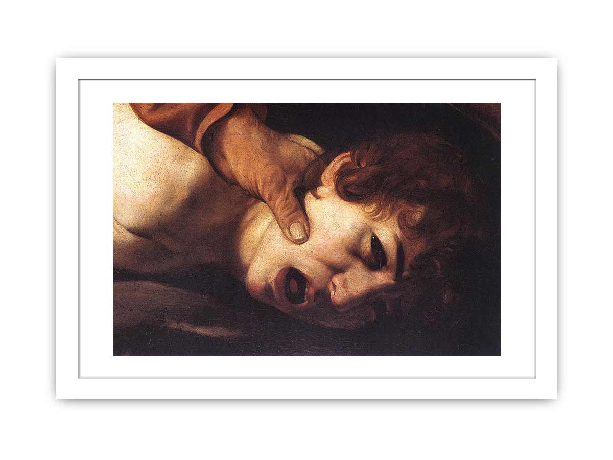 The Sacrifice of Isaac (detail) By Caravaggio
