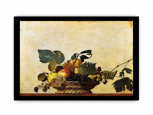 Basket of Fruit By Caravaggio