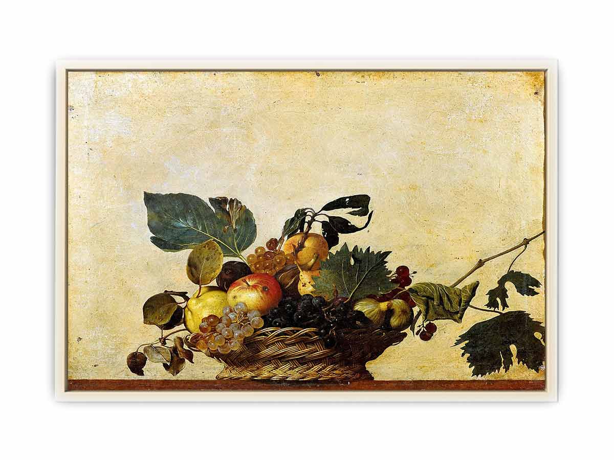 Basket of Fruit By Caravaggio