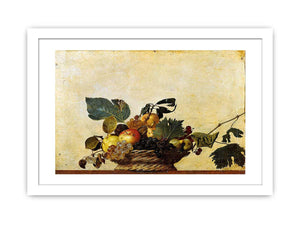 Basket of Fruit By Caravaggio