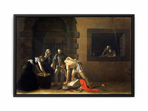 Beheading of Saint John the Baptist by Caravaggio, 1608
