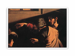 The Calling of Saint Matthew (detail) By Caravaggio