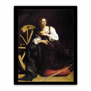 St Catherine of Alexandria By Caravaggio