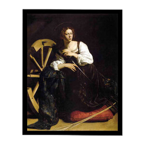 St Catherine of Alexandria By Caravaggio