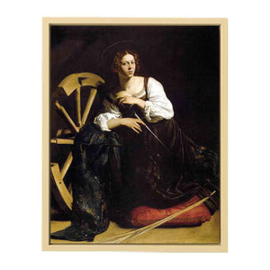 St Catherine of Alexandria By Caravaggio