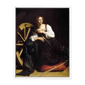 St Catherine of Alexandria By Caravaggio
