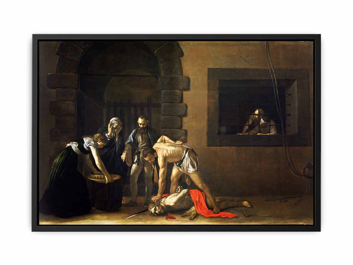 The Beheading of Saint John the Baptist By Caravaggio