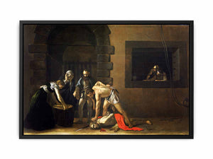 The Beheading of Saint John the Baptist By Caravaggio