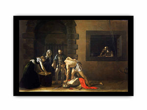 The Beheading of Saint John the Baptist By Caravaggio