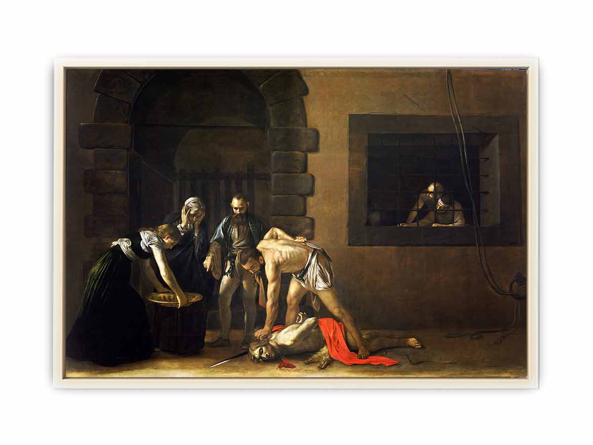 The Beheading of Saint John the Baptist By Caravaggio