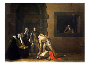 The Beheading of Saint John the Baptist By Caravaggio