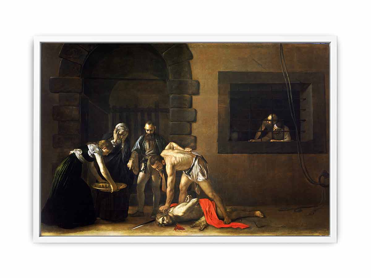 The Beheading of Saint John the Baptist By Caravaggio