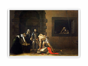 The Beheading of Saint John the Baptist By Caravaggio