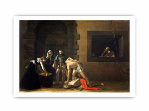 The Beheading of Saint John the Baptist By Caravaggio