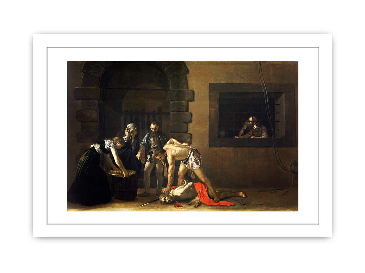 The Beheading of Saint John the Baptist By Caravaggio