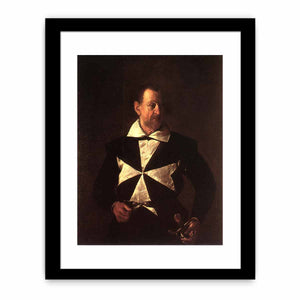 Portrait of Fra Antonio Martelli By Caravaggio