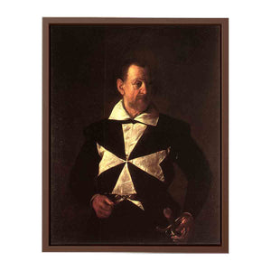 Portrait of Fra Antonio Martelli By Caravaggio