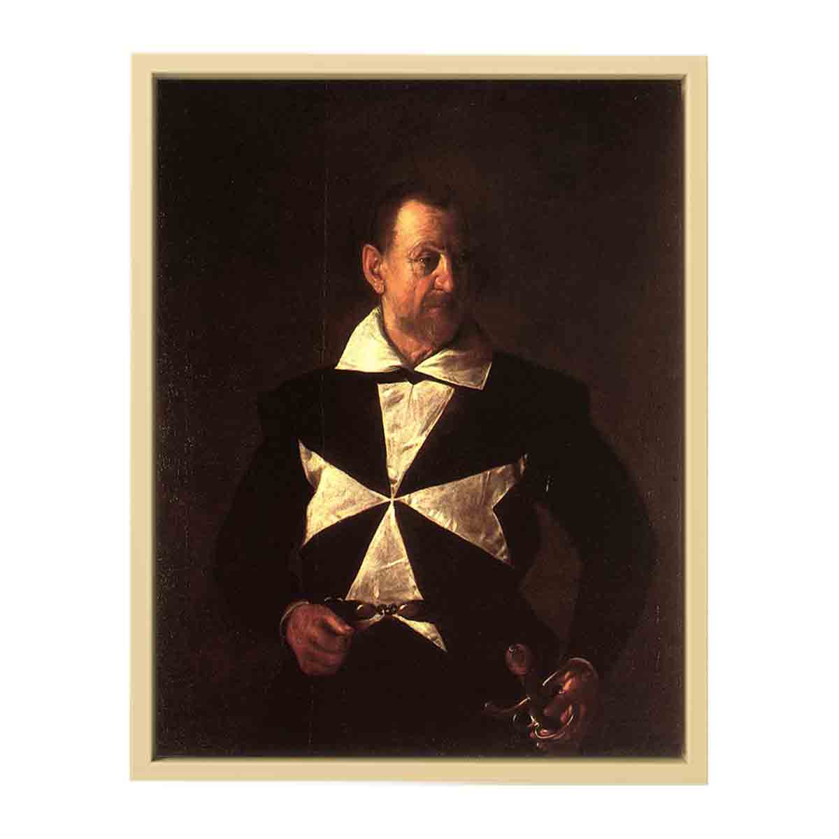 Portrait of Fra Antonio Martelli By Caravaggio