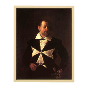 Portrait of Fra Antonio Martelli By Caravaggio