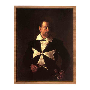 Portrait of Fra Antonio Martelli By Caravaggio