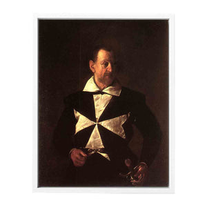 Portrait of Fra Antonio Martelli By Caravaggio