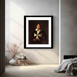 Portrait of Fra Antonio Martelli By Caravaggio